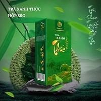 Trà Xanh Thức Shan Tuyết Cổ Thụ 1 Tôm 2 Lá Hộp 80g – Chát Đậm, Ngọt Hậu, Pha 8 Nước