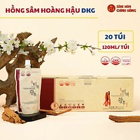 Hồng Sâm Hoàng Hậu Hongsamjin Bichaek Hwanghu Korean Red Ginseng Extract – Hồng Sâm 6 Năm Tuổi, Lựu Và Collagen Cá (120ml x 20 túi)