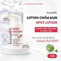 Lotion Chấm Mụn FerraON - Spot Lotion Chấm Mụn Sinh Học Thế Hệ Mới Giảm Sưng Đỏ Ngăn Ngừa Mụn Tái Phát 15ml