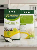 Gạo Thơm Thanh Ngọc Rice Tâm Long Rice 5KG – Cơm Dẻo Mềm, Thơm Dịu, Ngọt Thanh Tự Nhiên