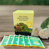 Trà Xanh Ướp Nhài Shan Tuyết Cổ Thụ Túi Lọc 30g – 15 Gói 2g, Hương Nhài Tự Nhiên