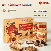 Royal Korean Red Pine – Thông đỏ hoàng gia Hàn Quốc 120v*450mg