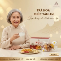 Trà Hoa Đông Trùng Hạ Thảo Atiso Thiên Hương Phát, Hỗ Trợ Thanh Nhiệt Giải Độc Gan Hộp 10 Gói (50g)