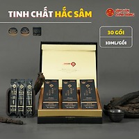 Ginssen Black Ginseng Jung Premium 7mg/g – Nước Hắc Sâm Cao Cấp 10ml × 30 Gói