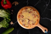 Pizza Hải Sản Kachi Túi 180g Size 16 – Phô Mai Kéo Sợi, Hải Sản Ngập Topping