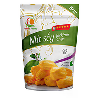 Mít thái sấy GIÒN, xốp, thơm ngon, giòn rụm, không đường, gói 300G - Viza Food