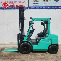 Xe nâng dầu 2.5 tấn Mitsubishi FDE25T-F18D, 4m