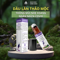 Dầu Lăn Thảo Mộc Thông Mũi ANHERBAL 10ml – Hỗ Trợ Giảm Nghẹt Mũi, Thư Giãn Hô Hấp, Thảo Mộc Thiên Nhiên Cao Cấp