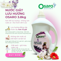 Nước giặt lưu hương OSARO – Can 3,8kg