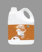 Nước Rửa Chén OKULA Hương Quế 3.6KG – Đánh Bay Dầu Mỡ, Dịu Nhẹ Da Tay