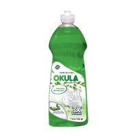 Nước Rửa Chén OKULA Hương Trà Xanh 750gr – Đánh Bay Dầu Mỡ, Dịu Nhẹ Da Tay