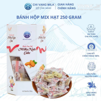 BÁNH SỮA MIX HẠT BA VÌ HỘP TRỤ 250G – SỰ LỰA CHỌN HOÀN HẢO CHO MỌI BỮA ĂN