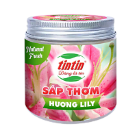  TINTIN Sáp thơm 180gr Hương thơm dịu nhẹ, bền bỉ; khử mùi hôi và ẩm mốc hiệu quả.