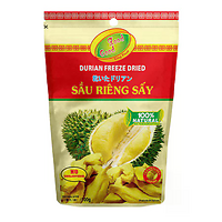 Sầu riêng sấy thăng hoa Good Good 100g, loại thanh, giòn tan, béo ngậy, snack cao cấp - Viza Food