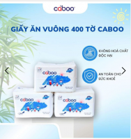 Khăn Vuông 400 Tờ Cao Cấp CABOO