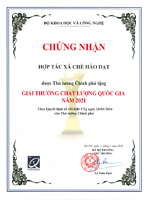 Kẹo Dồi Trà Xanh 500g – HTX chè Hảo Đạt