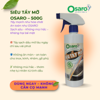 Siêu Tẩy Mỡ Hữu Cơ OSARO Chai 500g