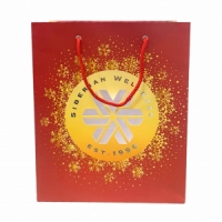 Túi giấy đựng quà Siberian Wellness – màu đỏ
