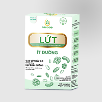 Bột sữa gạo lứt ngũ cốc - Ít đường - Hộp 360g