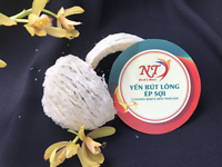 Yến rút lông ép sợi