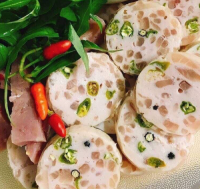 Giò thủ trắng ớt xiêm xanh (500g)