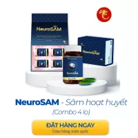 NeuroSAM - Sâm hoạt huyết dưỡng não (Combo 4 lọ)