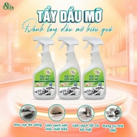  Siêu Tẩy Dầu Mỡ SBI 500ml – Siêu Sạch Nhà Bếp, Đánh Bay Dầu Mỡ Cứng Đầu Trên Máy Hút Mùi, Bếp Gas, Lò Nướng