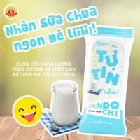 Bánh Sandochi Nhân Sữa Chua  – Bánh Mềm Lúa Mạch , Ăn Sáng Tiện Lợi