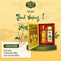 Set Quà tặng Thịnh Vượng - Set quà Tết Sâm Nam núi Dành - Sâm Tổ núi Dành