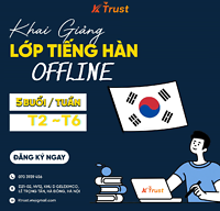 LỚP HỌC TIẾNG HÀN OFFLINE CÙNG K-TRUST