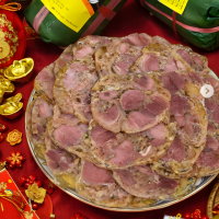 Giò Kim Kê Ước Lễ Ngọc Yến 1Kg – Tinh Hoa Gà Vàng, Đậm Đà Vị Tết