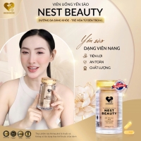 VIÊN UỐNG YẾN SÀO NEST BEAUTY HỖ TRỢ NGĂN NGỪA LÃO HÓA, GIÚP DA MỊN - YẾN SÀO 9.000MG, NMN 16.200MG