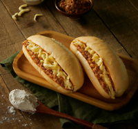 BÁNH MÌ MEN TƯƠI XÁ XÍU PHÔ MAI – THƠM NGON, BÉO MỊN, ĐẬM ĐÀ HƯƠNG VỊ