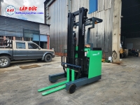 Xe Nâng Điện Đứng Lái 1.5 Tấn toyota 7fbr15 6m cho kệ drive in