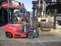 Xe nâng điện ngồi lái 2.5 tấn Nichiyu FB25PN-80B