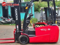 Xe nâng điện ngồi lái 3 bánh 2 tấn Nichiyu FBT20PN-80-300
