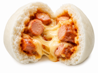 Bánh Bao Xúc Xích Phô Mai 