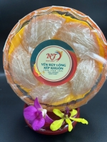 Yến sào: Yến tinh chế (Rút lông xếp khuôn) 50g