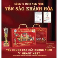 Yến Sào Khánh Hoà Cao Cấp - Hộp 10 Hũ