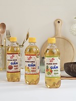 Giấm Hoa Quả Lên Men Tự Nhiên, Golden Zuice chai 450ml