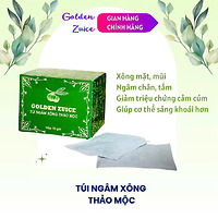 Túi ngâm xông thảo mộc Golden Zuice 10 gói