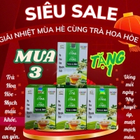 Combo 3 hộp trà hoa hòe tặng 1 hộp cùng loại 
