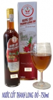 Nước cốt thanh long đỏ lên men 750ml
