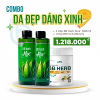 COMBO Da Đẹp Dáng Xinh BB HERB