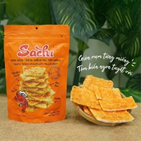 Snack Bánh Tráng Nướng Sachi Phủ Tôm Nướng 45g - VIVINA Food