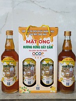 Mật Ong Hương Rừng Đất Cẩm Nguyên Chất Vị Ngọt Tự Nhiên, Tinh Túy Từ Hoa Rừng