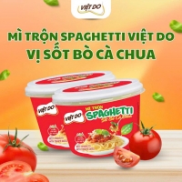 MÌ TRỘN SPAGHETTI VIỆT DO 105G – VỊ SỐT BÒ CÀ CHUA THƠM NGON