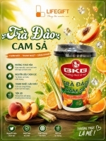 Trà Đào Cam Sả