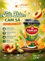 Trà Đào Cam Sả