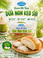 Bánh Dừa Non Kéo Sợi – Thơm Béo Tự Nhiên, Dẻo Mềm Hấp Dẫn